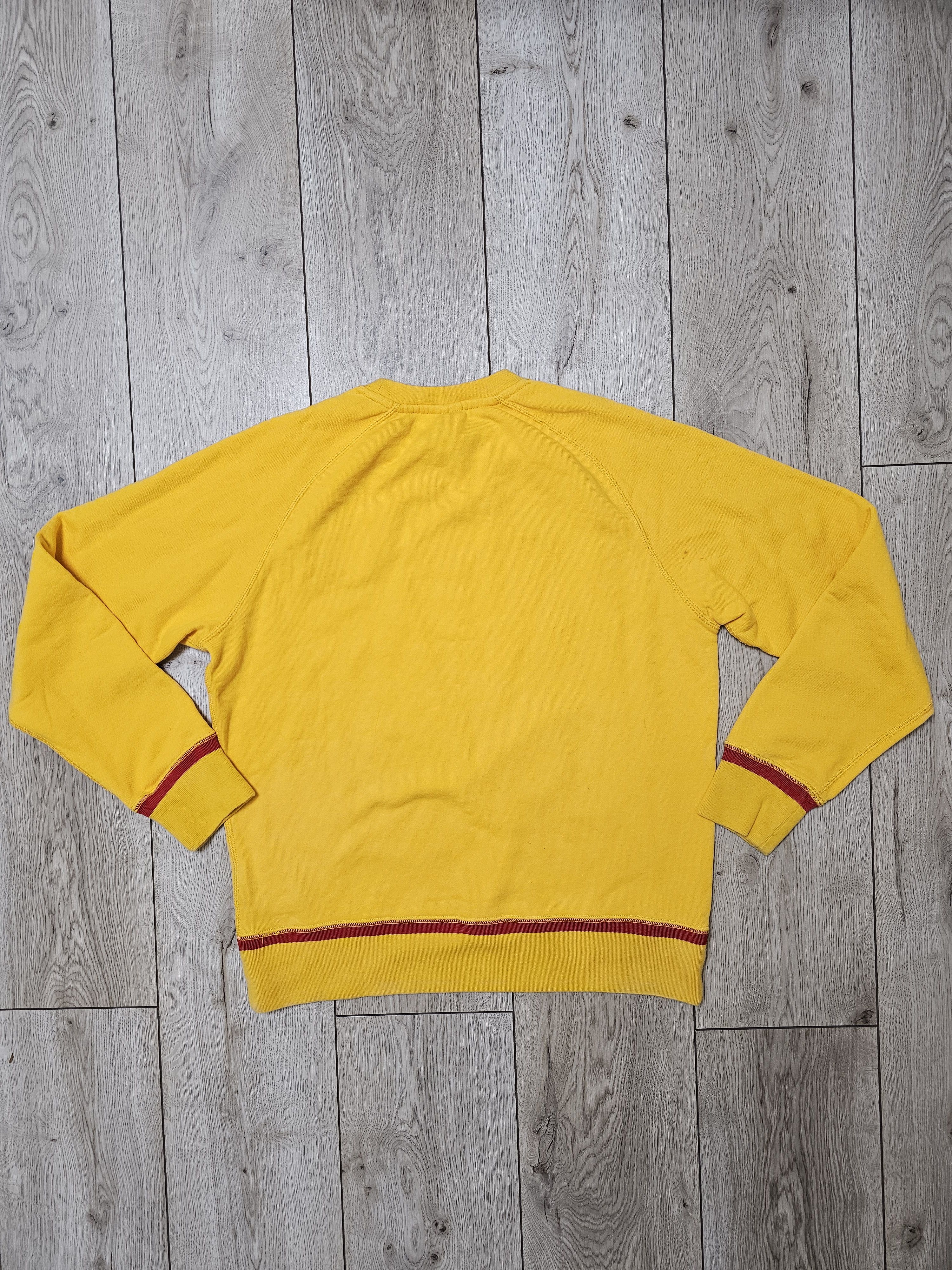 Nike BARCELONA SWEATSHIRT YELLOW FOOTBALL SWEATER SOCCER LONG Size US M / EU 48-50 / 2 - 2 Thumbnail