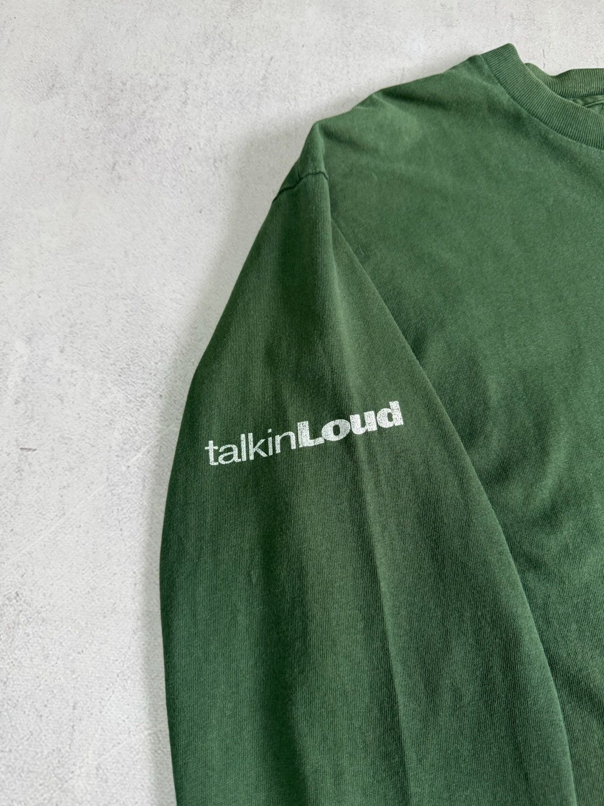 Vintage Very Rare Talkin Loud Long Sleeve Big Logo Mens Vintage 80s Size US L / EU 52-54 / 3 - 7 Thumbnail