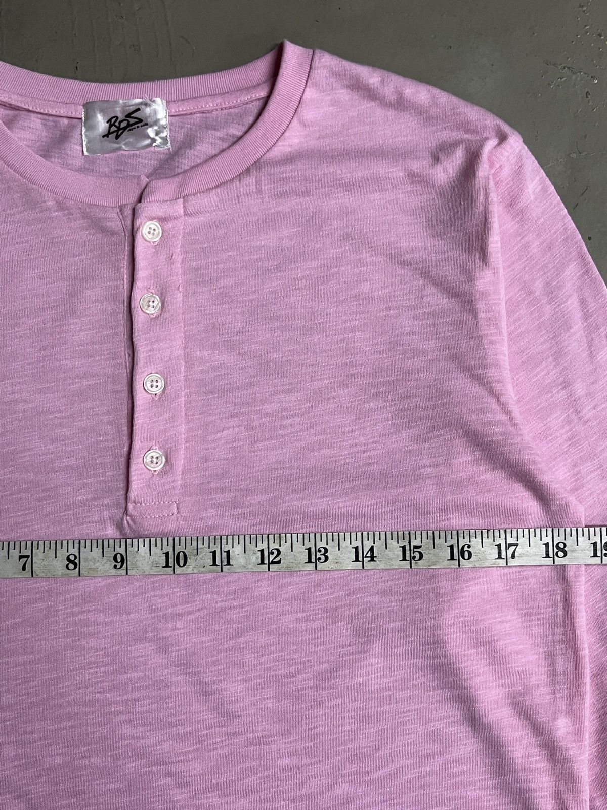 Greg Lauren BDS Japan Inspired by RRL GREG LAUREN CDG Slub LS Henley Size US M / EU 48-50 / 2 - 6 Thumbnail