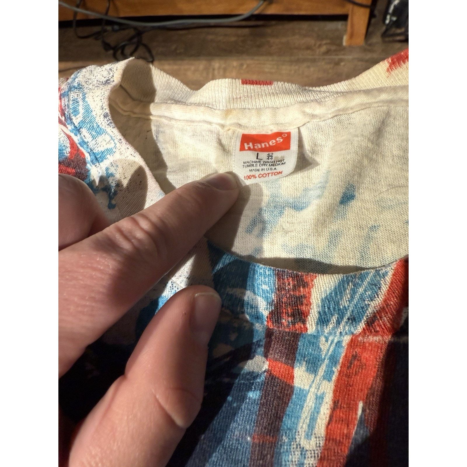 Band Tees × Hanes × Vintage Vintage Kiss Alive Worldwide All Over Print Shirt 80s Size US M / EU 48-50 / 2 - 3 Thumbnail