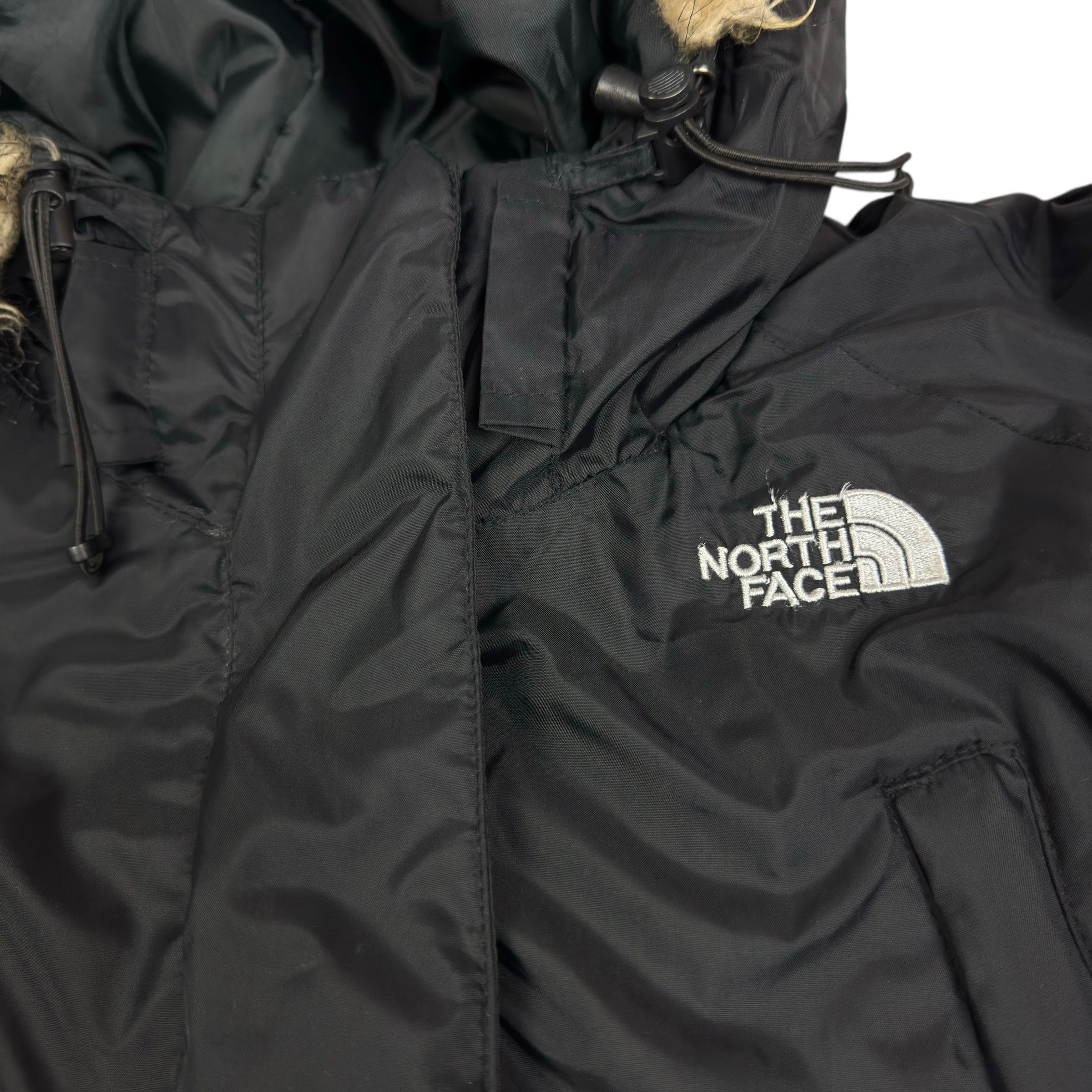 The North Face The North Face Hyvent Women's Black Fur Gotham Parka Jacket Size L / US 10 / IT 46 - 4 Thumbnail
