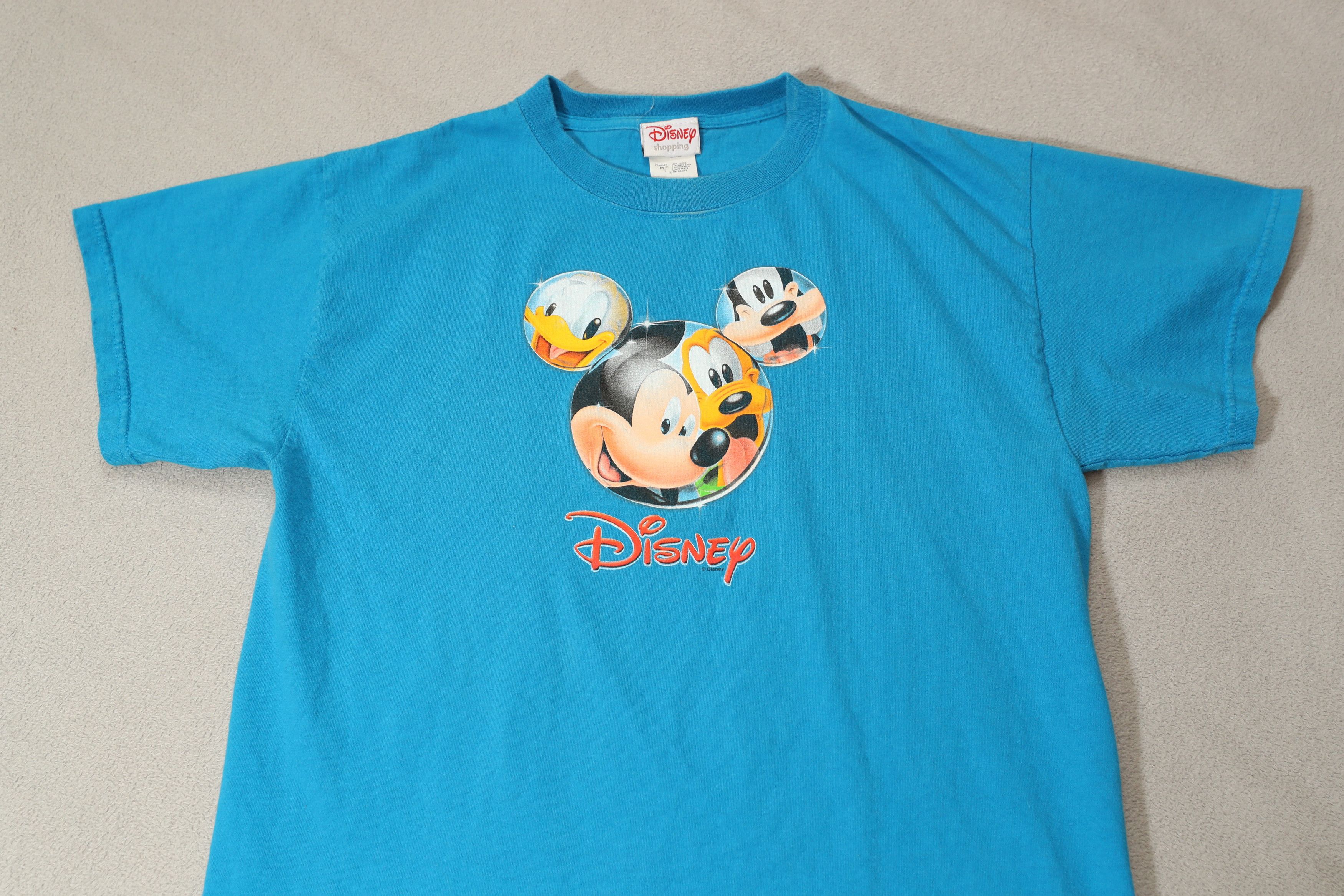 Disney Mickey Mouse, Goofy, Daffy Donald Tee (M) Size US M / EU 48-50 / 2 - 3 Thumbnail