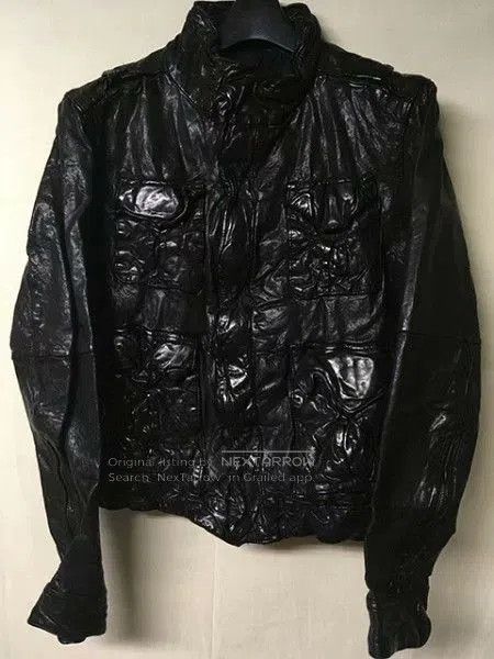 Other DESIGNWORKS Washed Drum Leather Jacket. Size US S / EU 44-46 / 1 - 1 Thumbnail