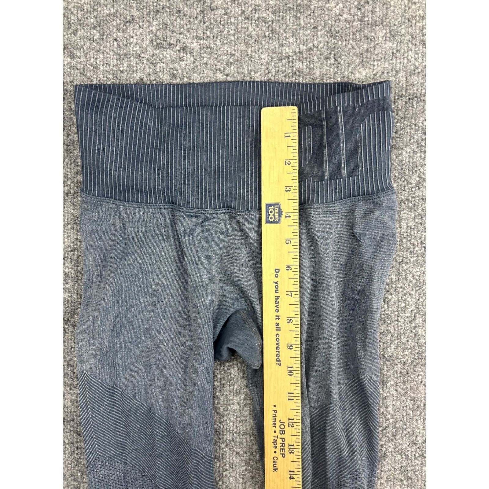 Vintage Aim'n Leggings Womens Small Gray High Rise Ankle Yoga Pants Workout Size 28" / US 6 / IT 42 - 4 Thumbnail