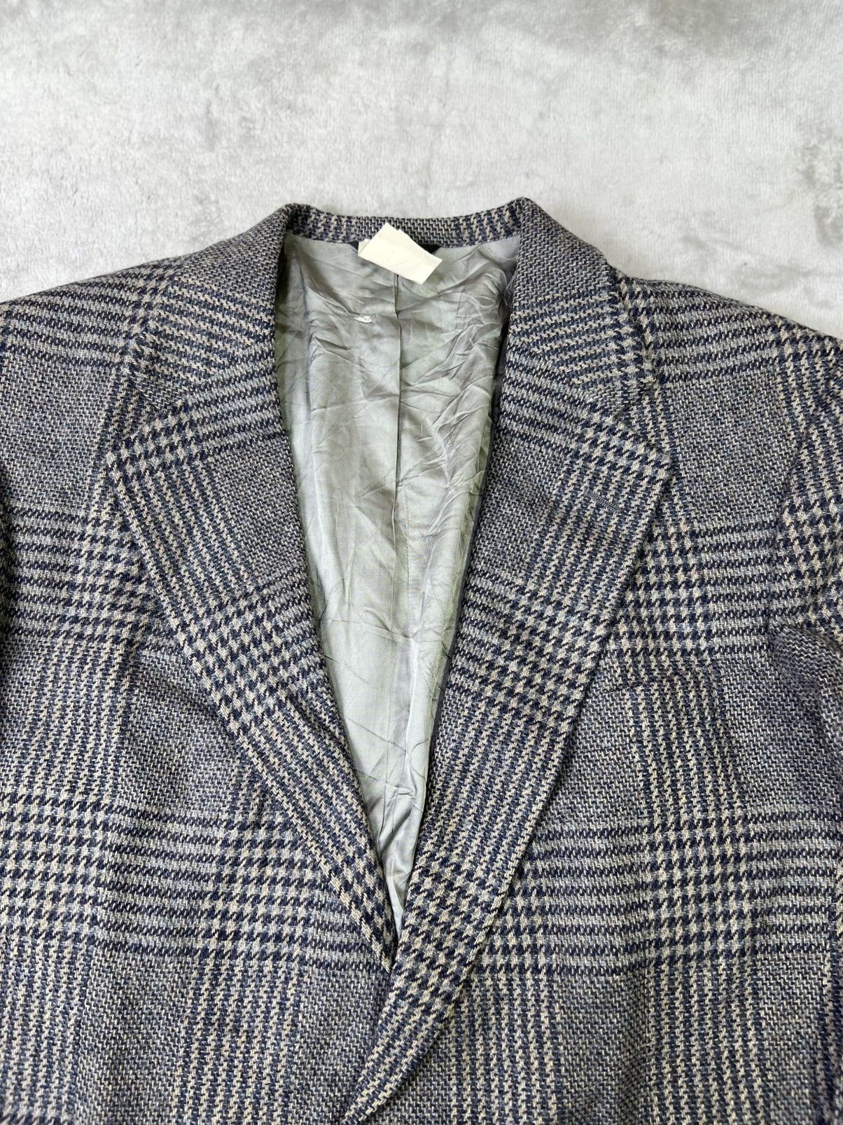 Other Vintage Polo University Club Ralph Lauren Glen Plaid Wool Size 42R - 2 Thumbnail