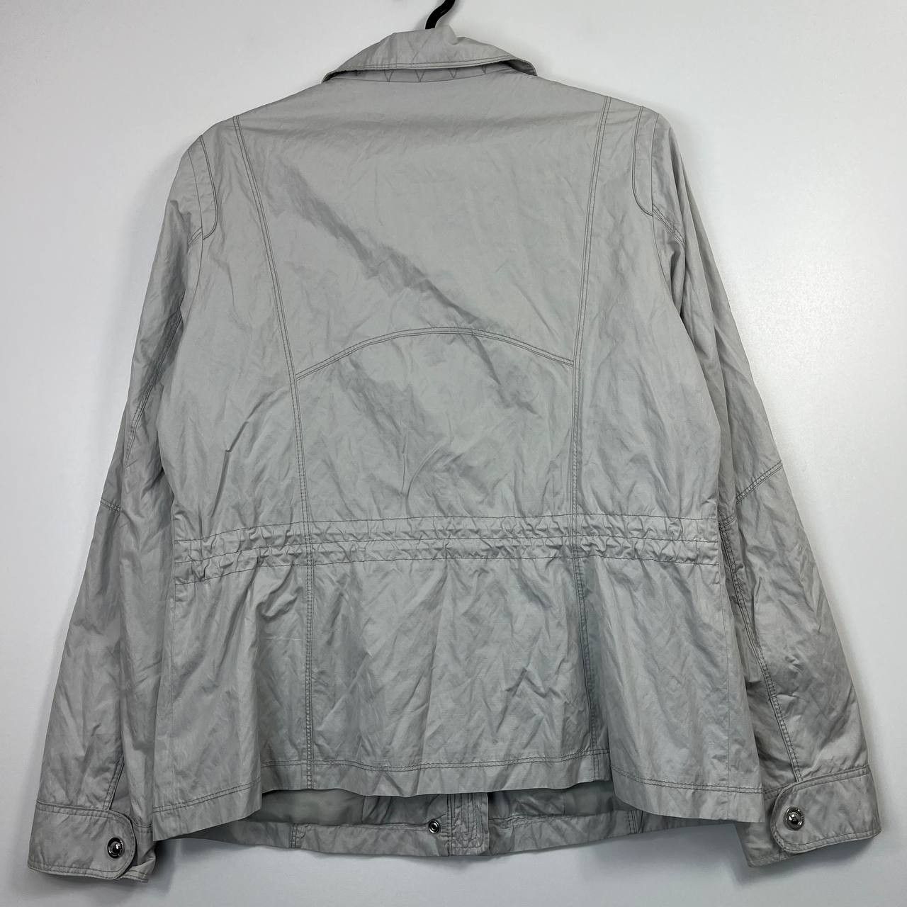 Other Gil Bret Womens Light Grey Jacket Coat Button Zip Sz M Size M / US 6-8 / IT 42-44 - 8 Thumbnail