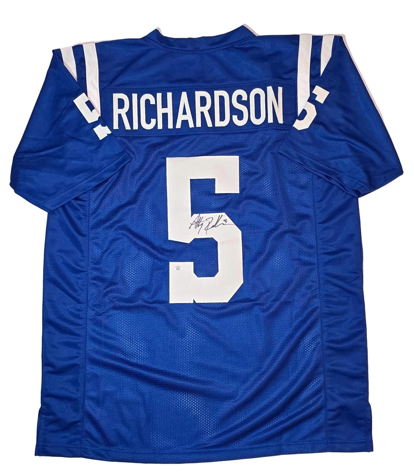 Other Anthony Richardson autographed football jersey COA (XL) Size ONE SIZE - 2 Thumbnail