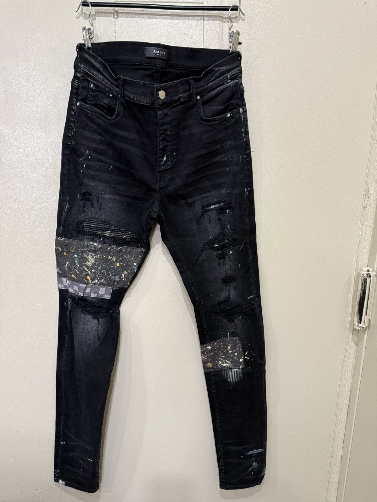 最安】【初期型】 AMIRI MX-2 BLACK アミリ MX1 MX2 AMIRI MX2 Jeans