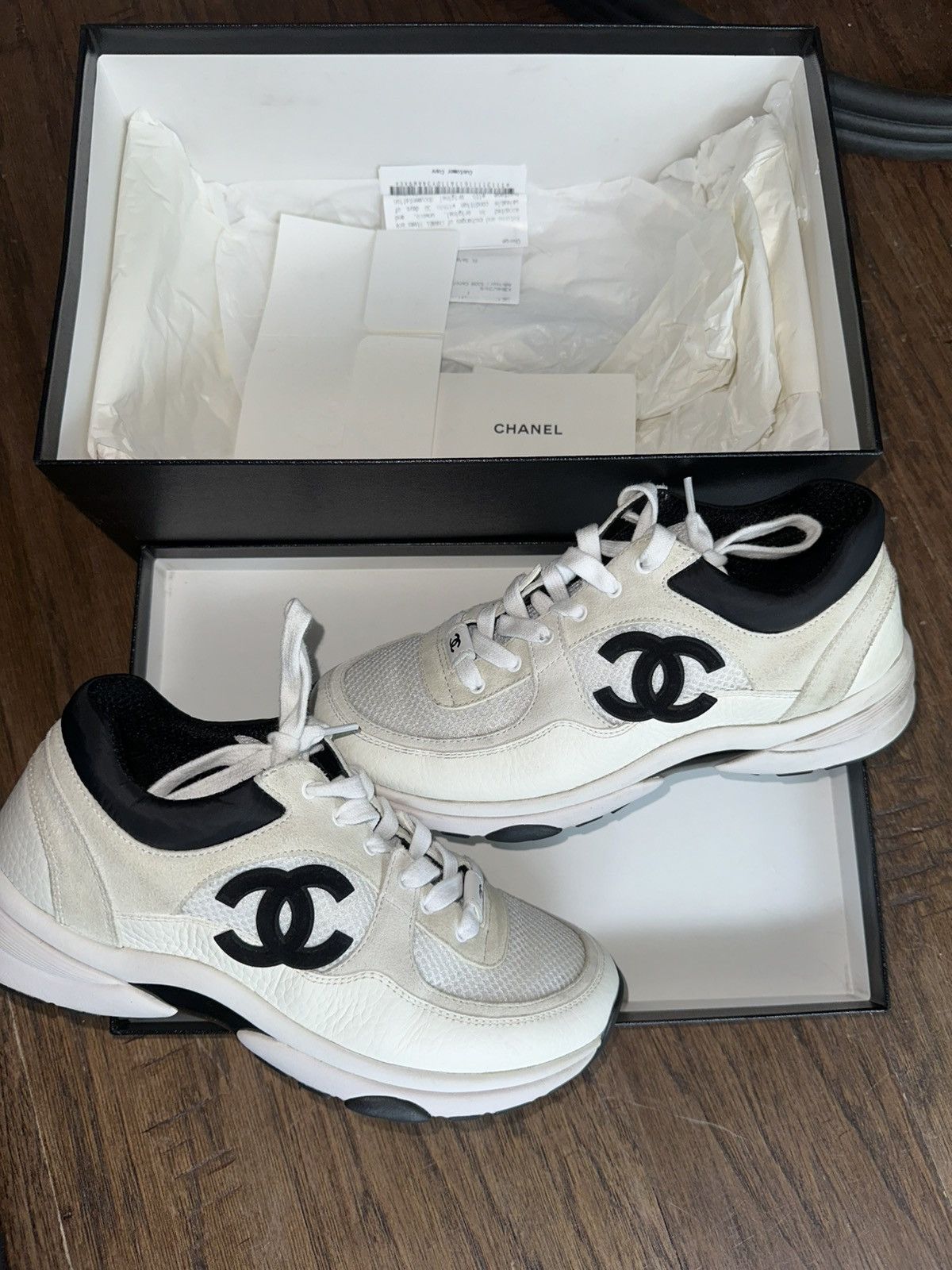 Chanel Chanel Sneakers Size US 9 / IT 39 - 1 Thumbnail