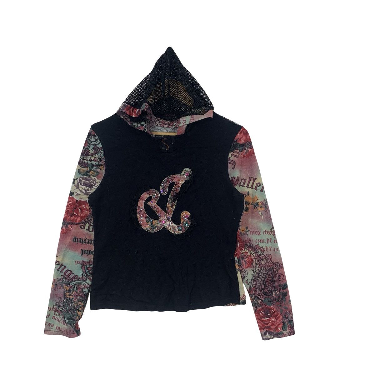 Other SOLSTICE Paisley And Floral Appliqué Logo Hoodie Top Size US S / EU 44-46 / 1 - 3 Thumbnail