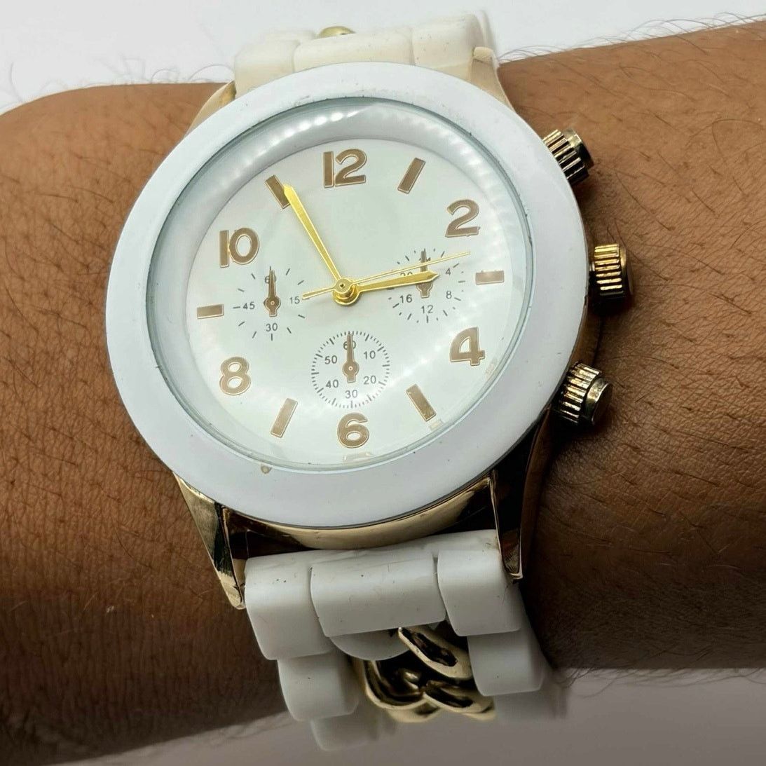 Other White & Gold Men’s Watch Size ONE SIZE - 2 Thumbnail