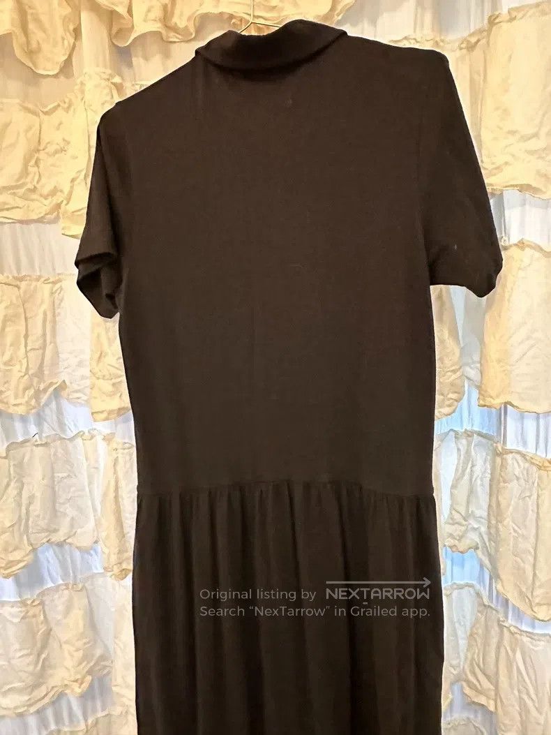 Comme des Garcons Comme Des Garcons Round Collar Embroidered Maxi Dress Size M / US 6-8 / IT 42-44 - 5 Thumbnail