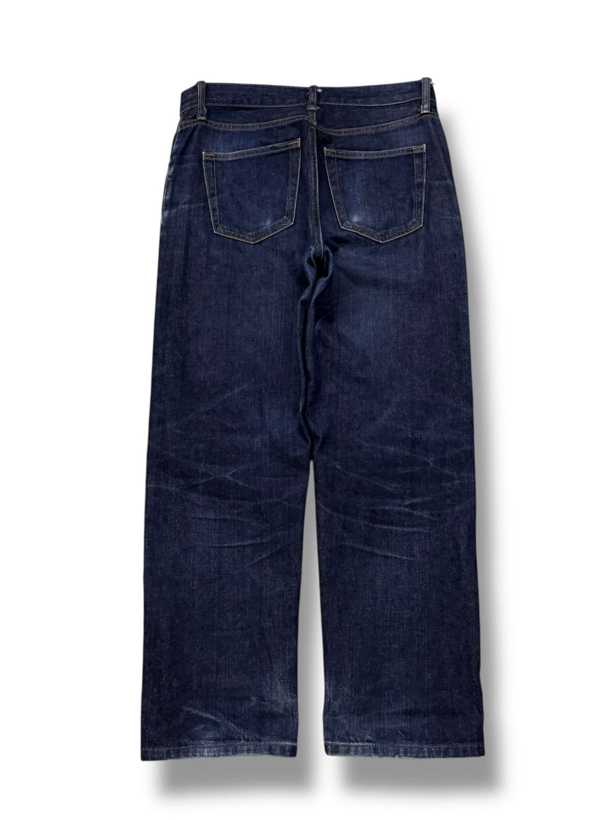 Uniqlo Vintage Uniqlo Jeans Selvedge Denim Japan | Vintage Fade W31 Size US 31 - 3 Thumbnail