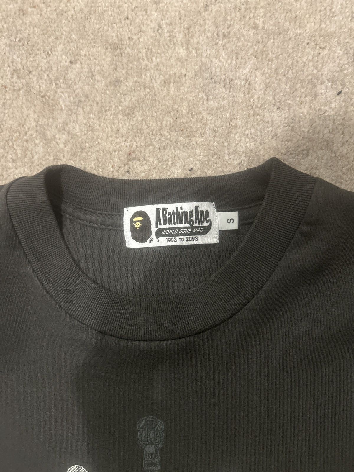 Bape BAPE Garment Dye Shark Relaxed Fit Tee Size US S / EU 44-46 / 1 - 4 Thumbnail