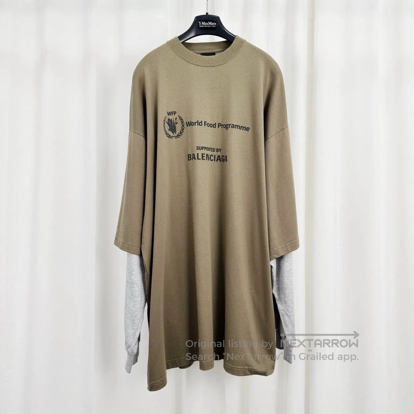 Balenciaga Balenciaga Food Print Layered Long Sleeve. Size US S / EU 44-46 / 1 - 1 Thumbnail