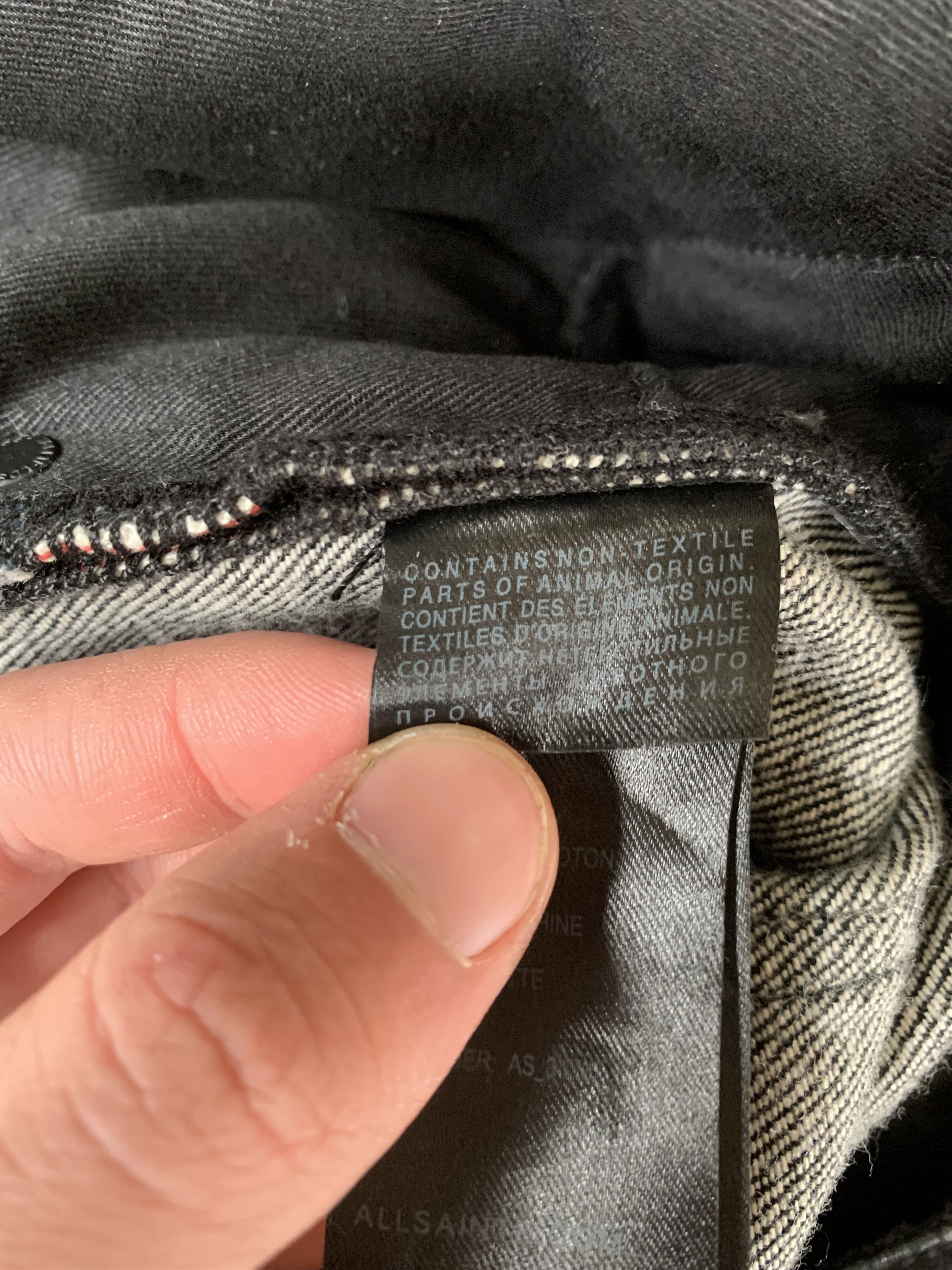 Allsaints × Japanese Brand AllSaints NWT Cigarette Skinny Fit Stretch Jeans Size US 28 / EU 44 - 10 Thumbnail