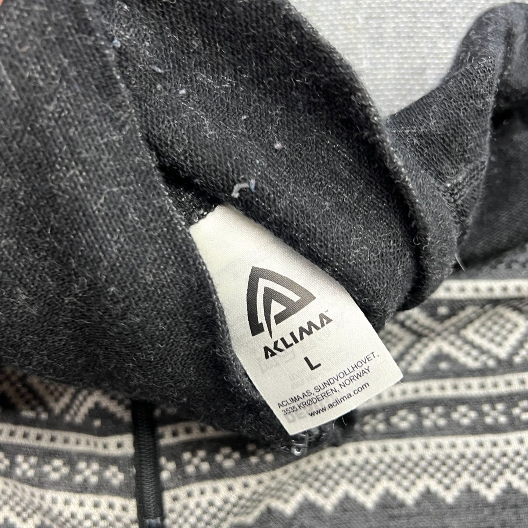 Layer 8 Aclima Marius Base Layer Shirt Mens XL 100% Merino Wool Gray Outdoor Thermo Camouflage Long Sleeve Pullover T-Shirt Mens Size US L / EU 52-54 / 3 - 5 Thumbnail