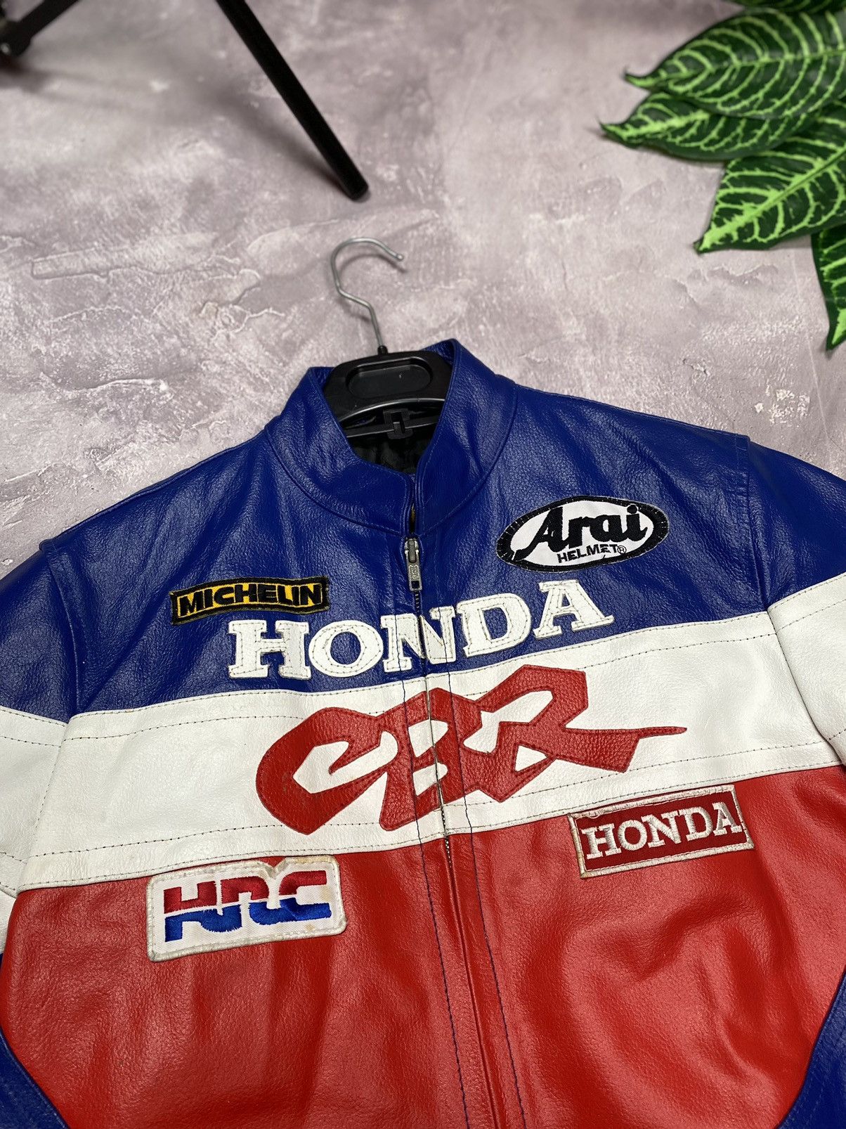 Honda × Vintage Honda CBR Leather biker jacket size Xs-S Size S / US 4 / IT 40 - 2 Thumbnail
