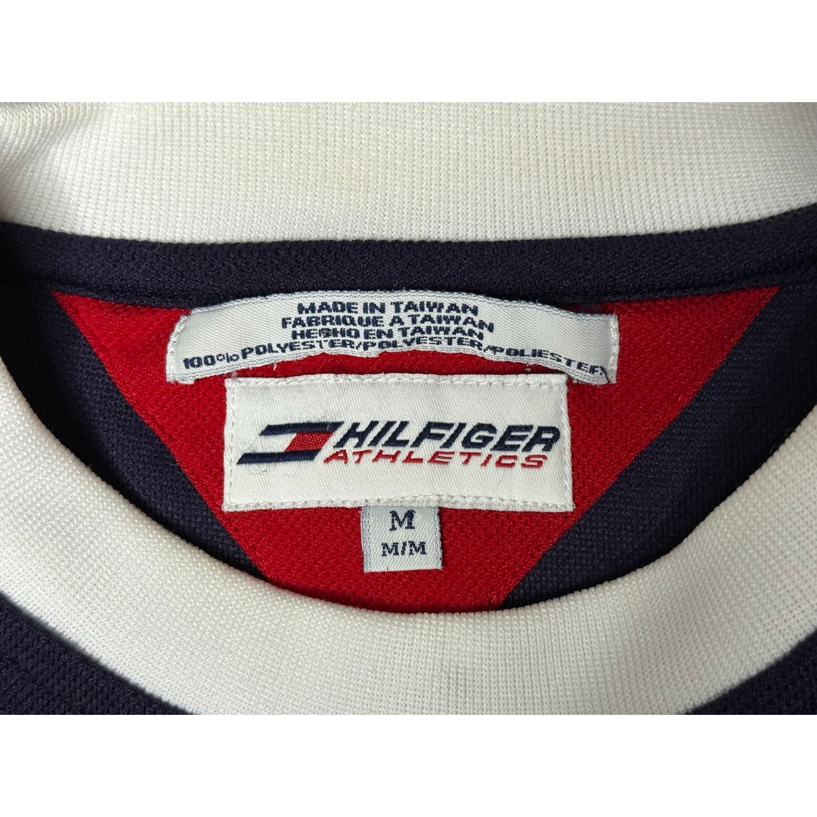 Tommy Hilfiger × Vintage Vintage Tommy Hilfiger Athletics USA T-shirt Medium Size US M / EU 48-50 / 2 - 3 Thumbnail