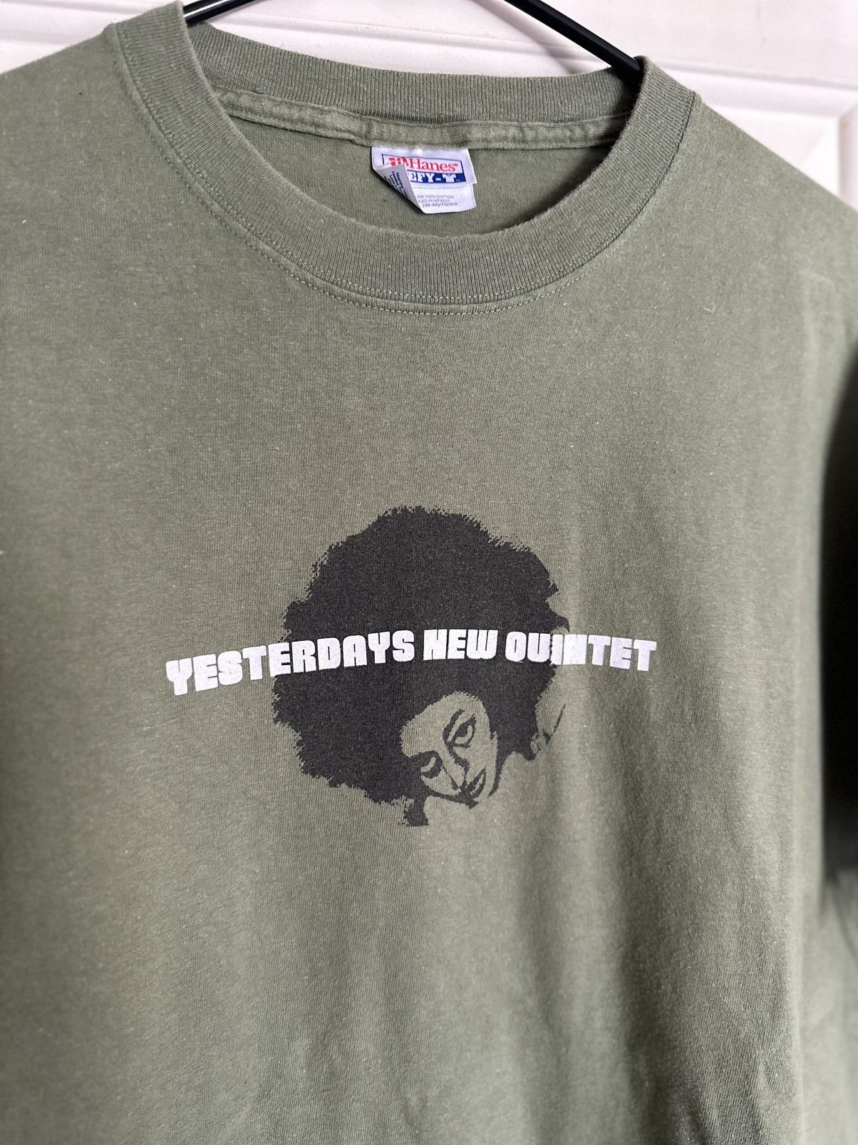 Band Tees × Vintage Green and white Yesterday's New Quintet t-shirt Size US XL / EU 56 / 4 - 2 Thumbnail