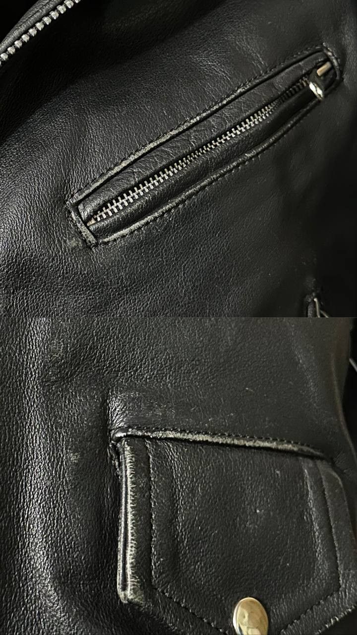 Other Real Leather Jacket Motorcycle Biker Racer Commando Jacket Size US M / EU 48-50 / 2 - 8 Thumbnail
