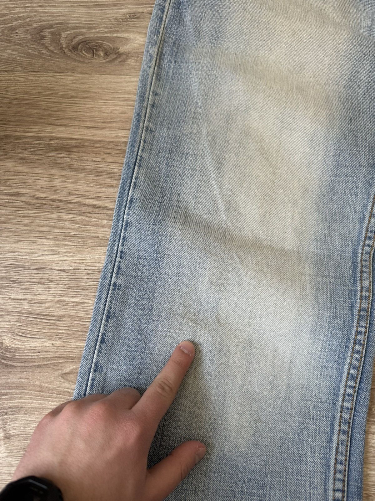 Diesel × Japanese Brand × Vintage Vintage Y2K Diesel Japanese Style Dragon Wash Denim Jeans Size US 34 / EU 50 - 7 Thumbnail