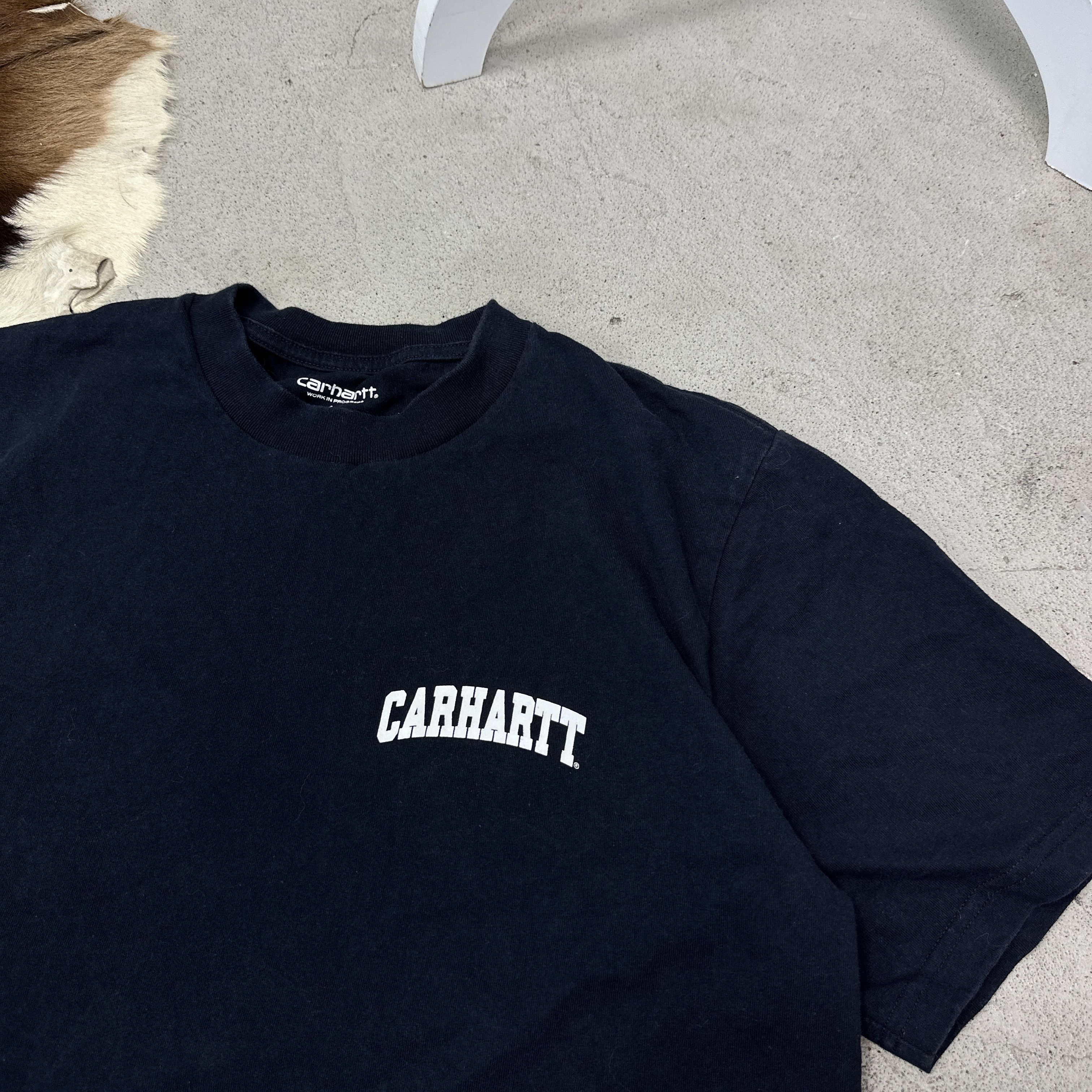 Carhartt Vintage Streetwear Skater Hip Hop Carhartt T-shirt Y2K Size US L / EU 52-54 / 3 - 2 Thumbnail