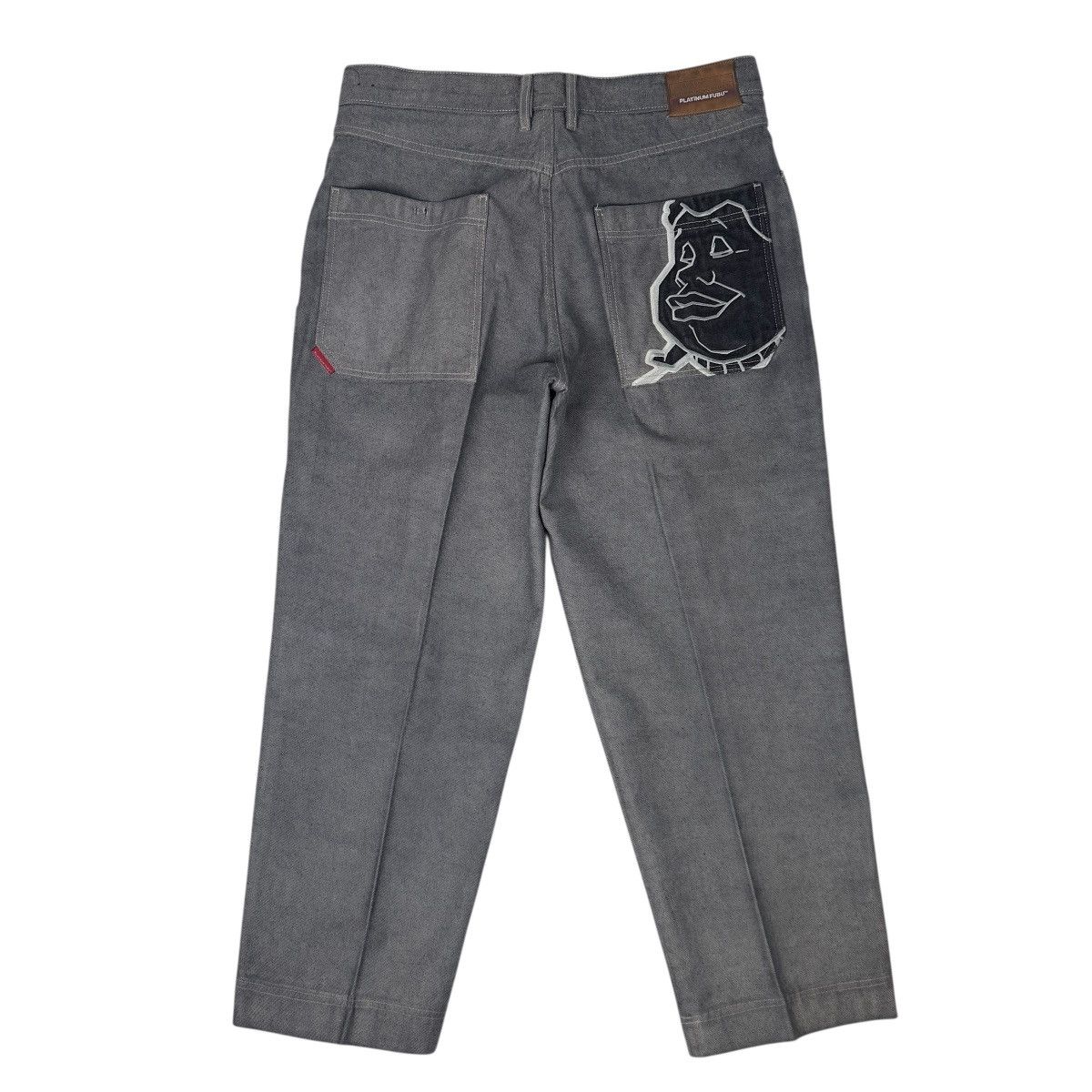 Fubu Vintage FUBU Platinum Fat Albert Carpenter Jeans 40x30 Y2K Size US 40 / EU 56 - 2 Thumbnail
