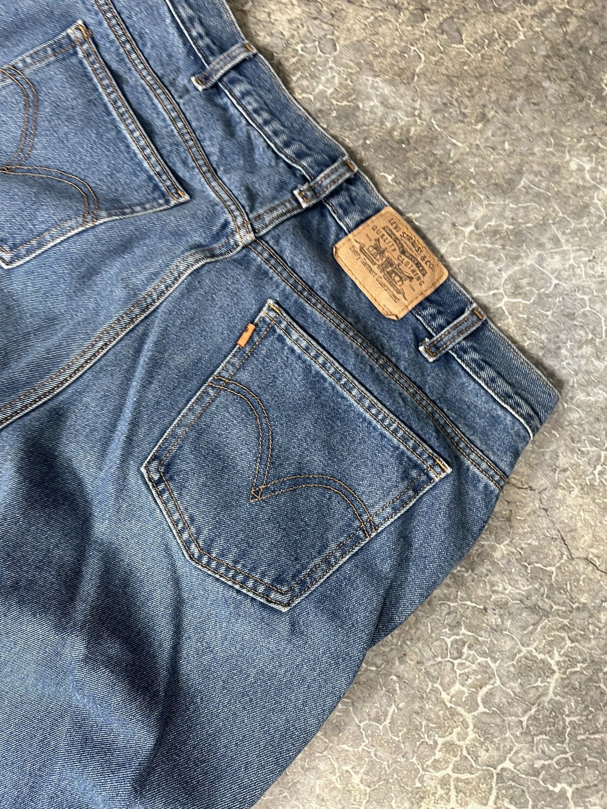 Levi's × Vintage Vintage Orange Tag Levi Denim Size US 36 / EU 52 - 4 Thumbnail