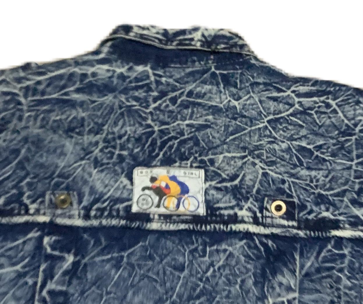 Japanese Brand Vintage Japanese Brand Acid Wash Denim Jacket Size US M / EU 48-50 / 2 - 4 Thumbnail