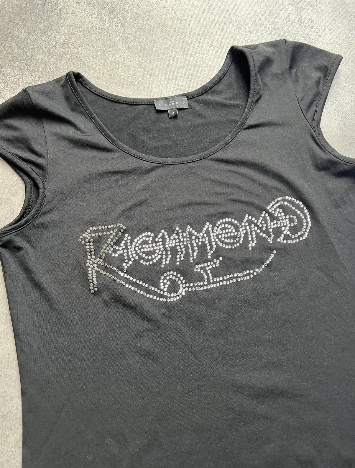 John Richmond × Vintage Richmond 90s vintage elastic tank top Size US S / EU 44-46 / 1 - 3 Thumbnail