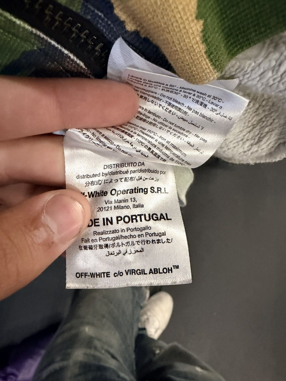 Off-White Off white camo arrows zip up hoodie Size US XL / EU 56 / 4 - 6 Thumbnail