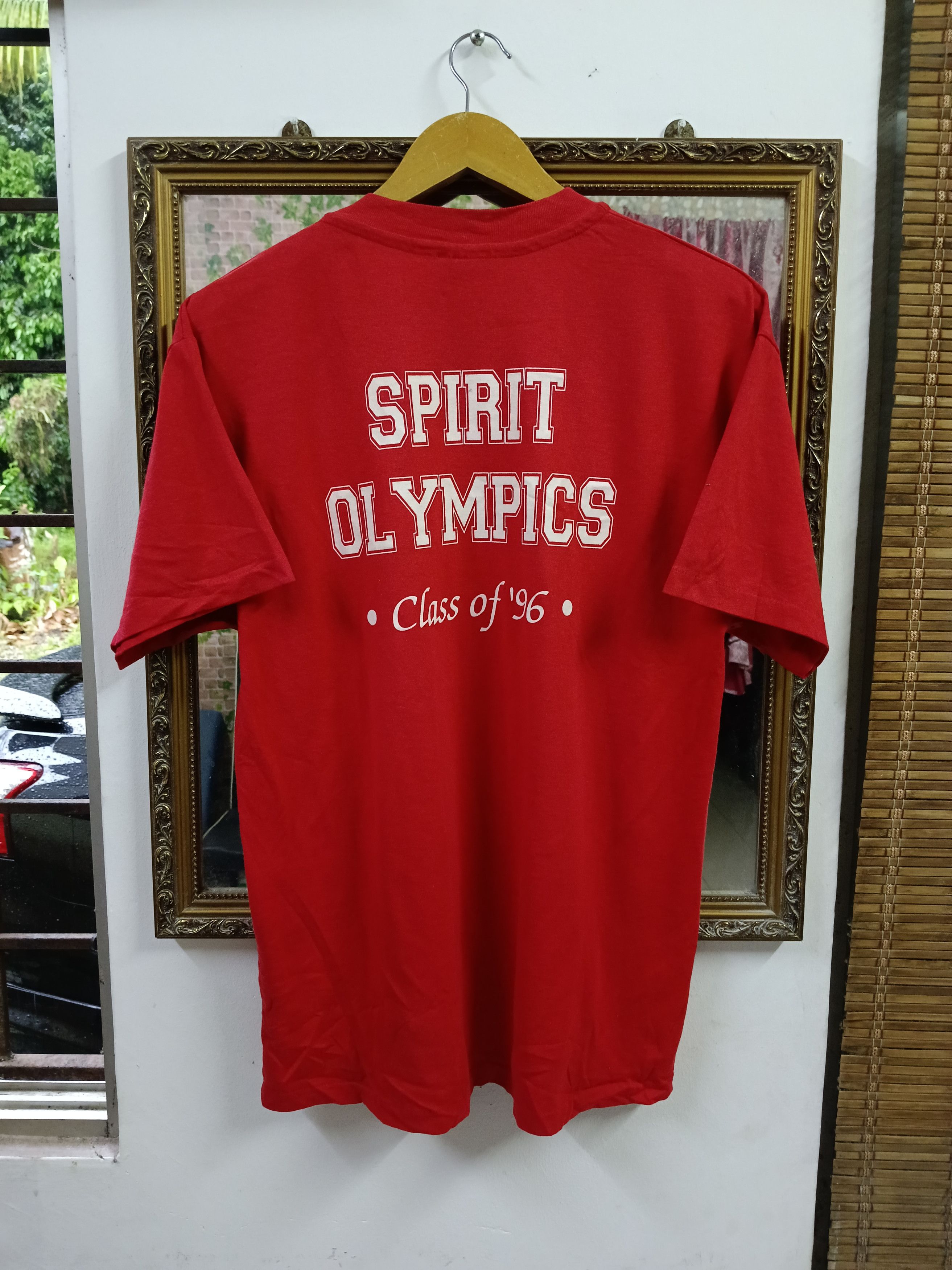 Band Tees × The Rolling Stones × Vintage SPIRIT OLYMPICS 'CLASS 0F 96'ROLLING STONE Size US L / EU 52-54 / 3 - 2 Thumbnail