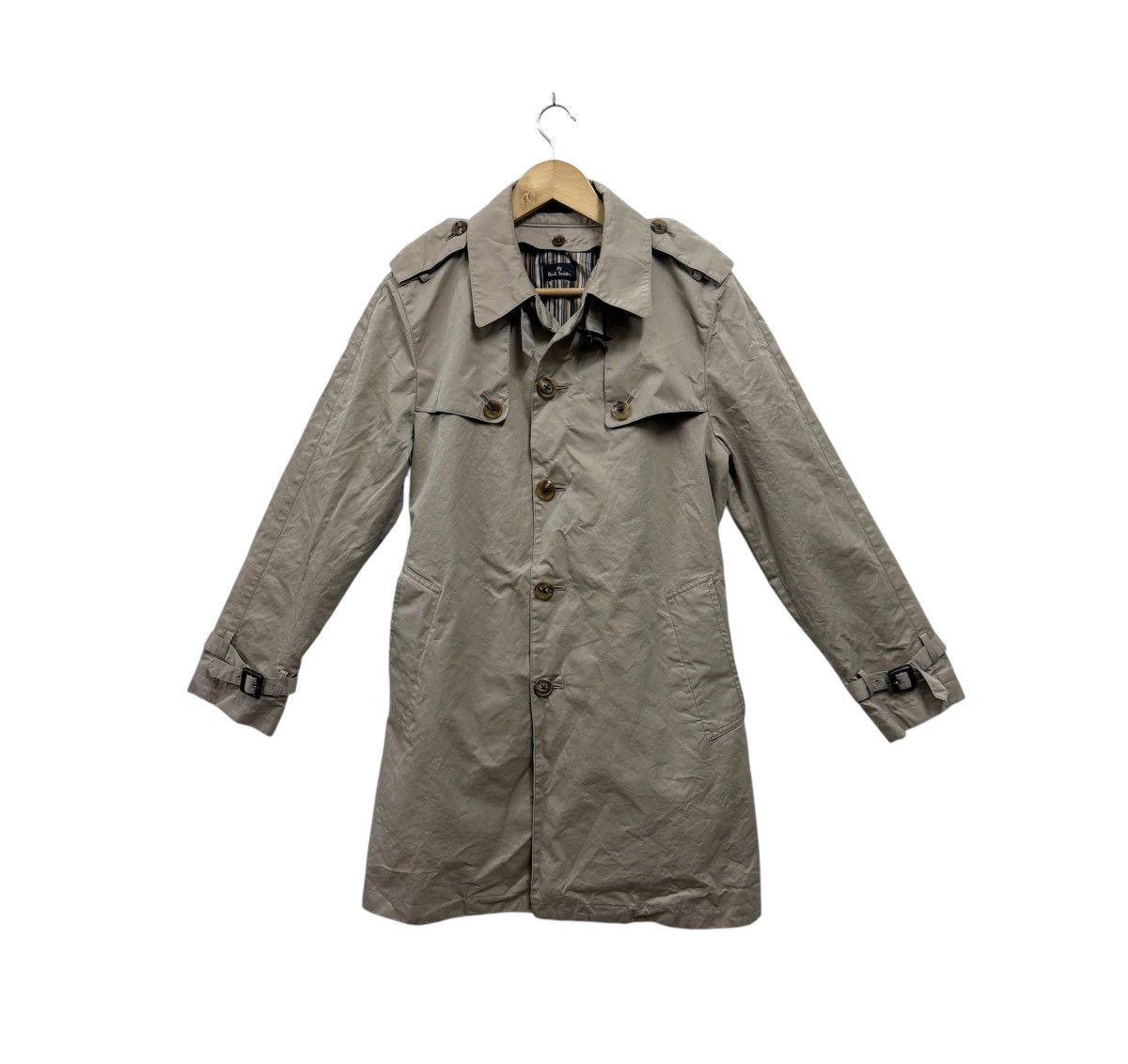 Paul Smith Paul Smith Iconic Rainbow lining Trench Coat Jacket Size US M / EU 48-50 / 2 - 1 Thumbnail