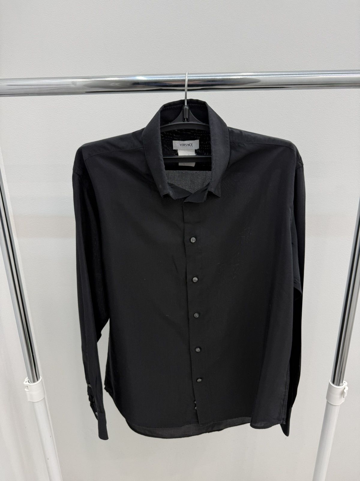 Versace Versace Collection Silk Style Cotton Button Up Shirt Size US L / EU 52-54 / 3 - 2 Thumbnail