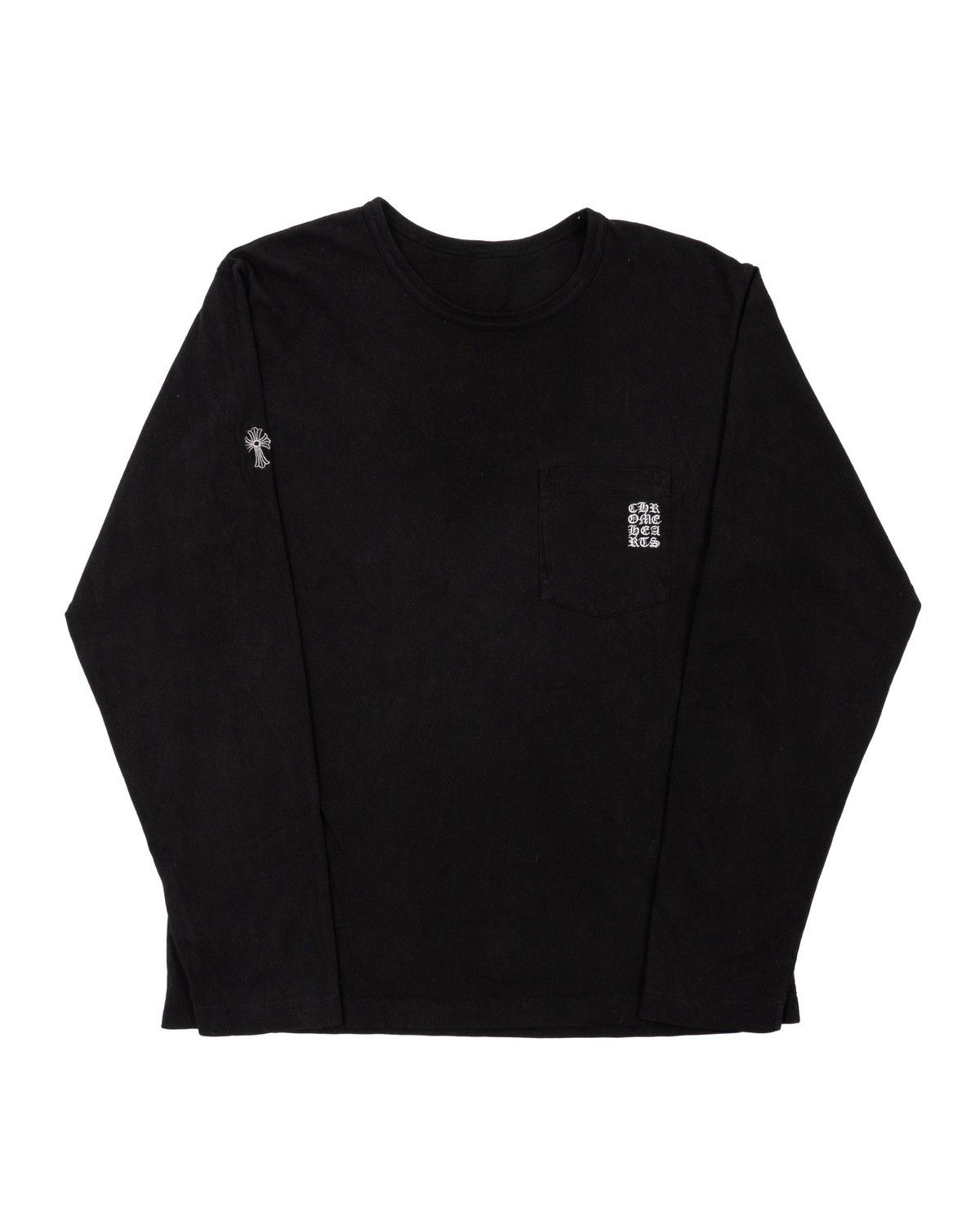 Chrome Hearts Chrome Hearts Premium Embroidered Eyechart Longsleeve Black Size US XL / EU 56 / 4 - 1 Thumbnail
