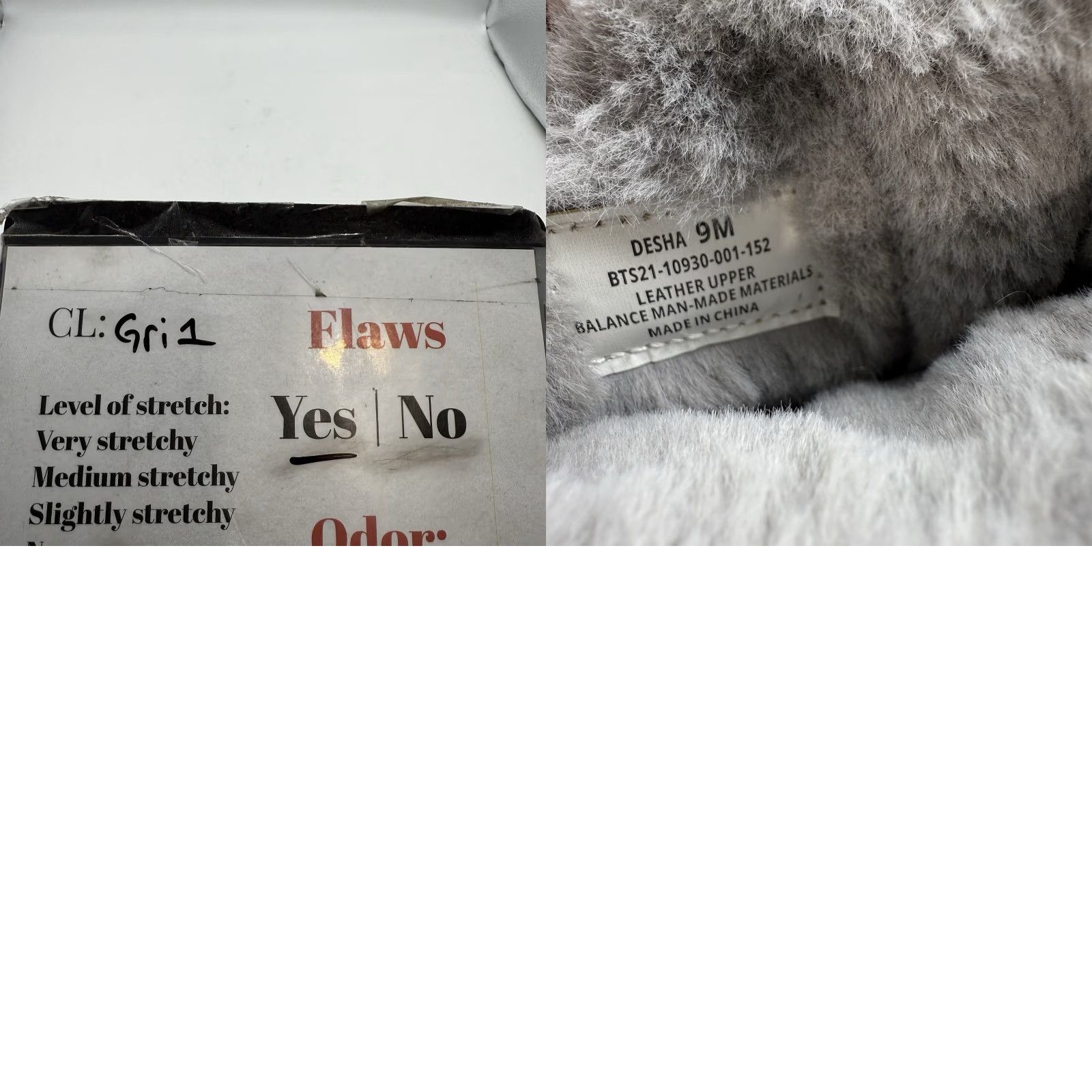Vintage Baretraps Womens Desha Grey Sz 9 M Water-Resistant Cold Weather Bootie Shoes Size US 9 / IT 39 - 9 Thumbnail