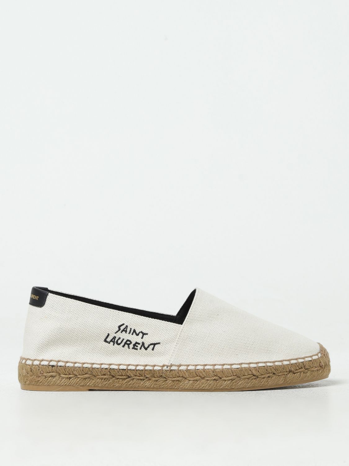 image of Saint Laurent Paris Saint Laurent Espadrilles Men Yellow Cream Shoes (Size 12)