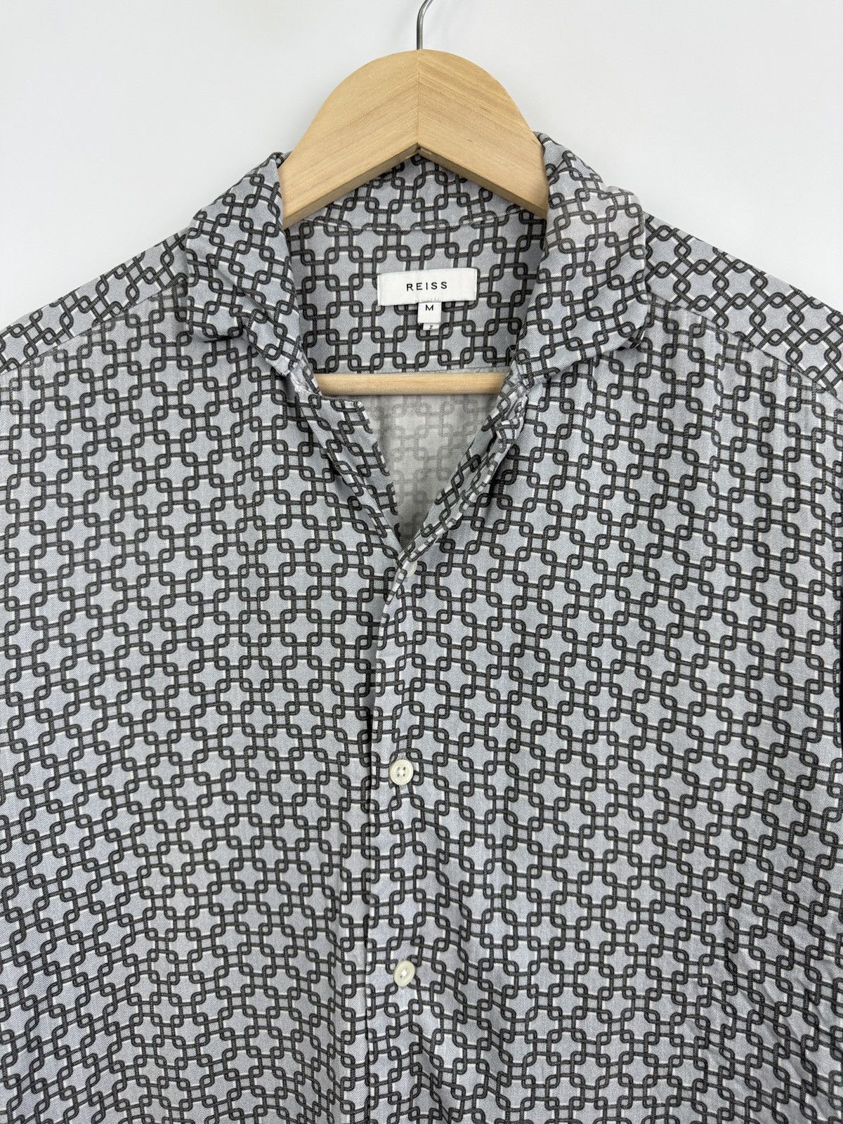 Reiss Reiss Luxury Classic Button Up Shirt Rare Retro Hype Y2K Size US M / EU 48-50 / 2 - 4 Thumbnail