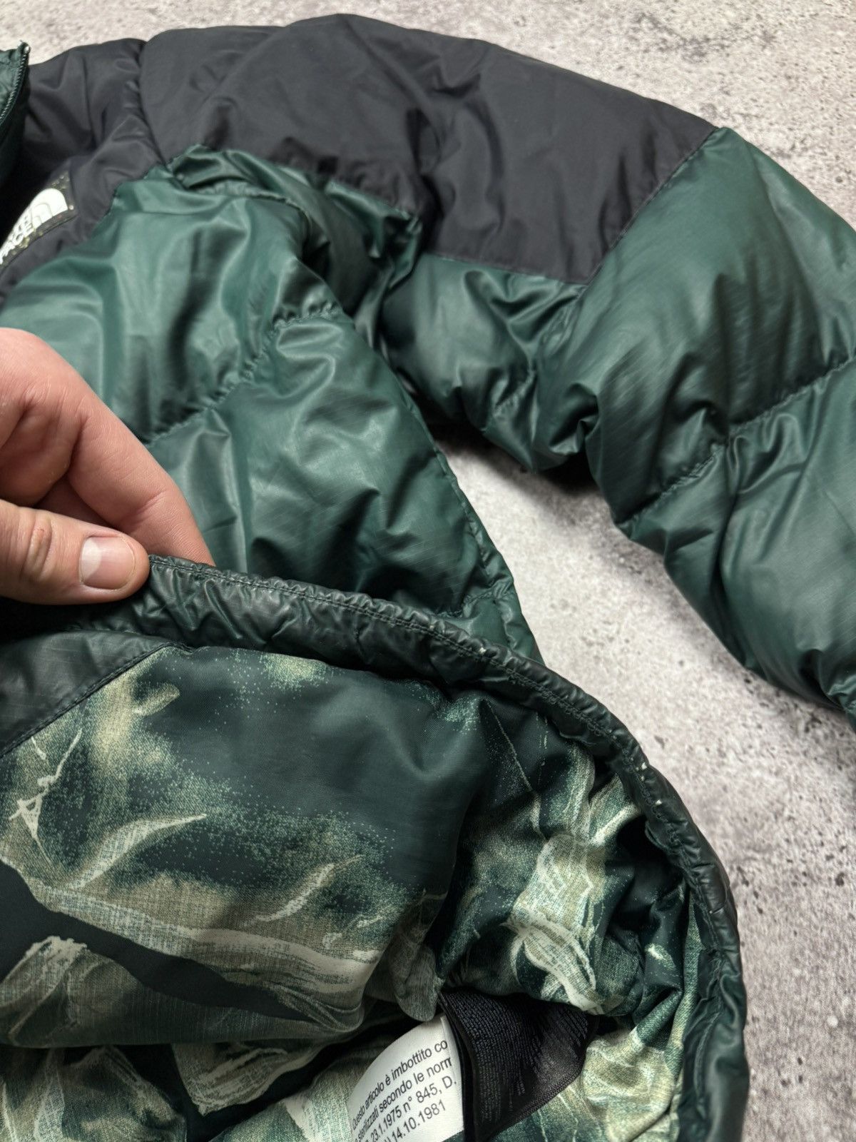 The North Face VINTAGE THE NORTH FACE 700 PUFFER JACKET Y2K GREEN/BLACK Size US S / EU 44-46 / 1 - 9 Thumbnail