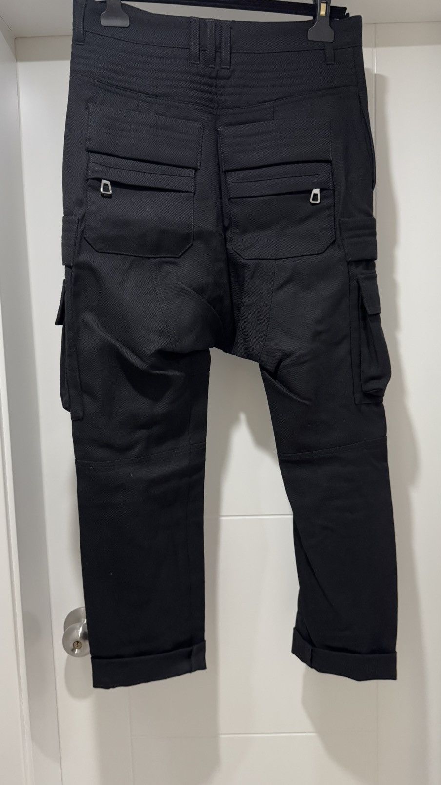 Balmain Balmain x H&M Copped Cargo Pants Size US 28 / EU 44 - 2 Thumbnail