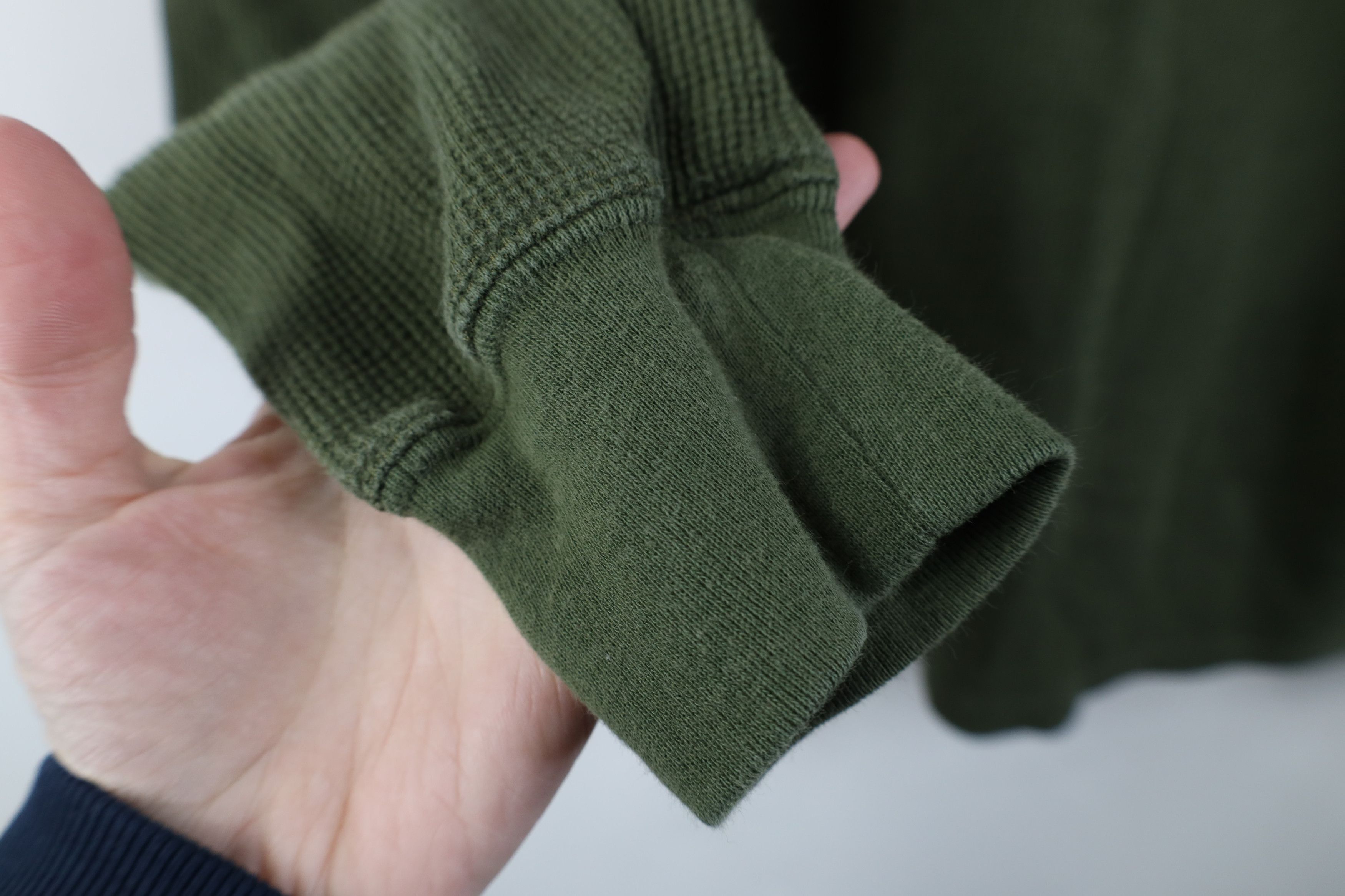 Vintage Vintage 90s Y2K Streetwear Knit Long Sleeve Henley T-Shirt Size US M / EU 48-50 / 2 - 8 Thumbnail