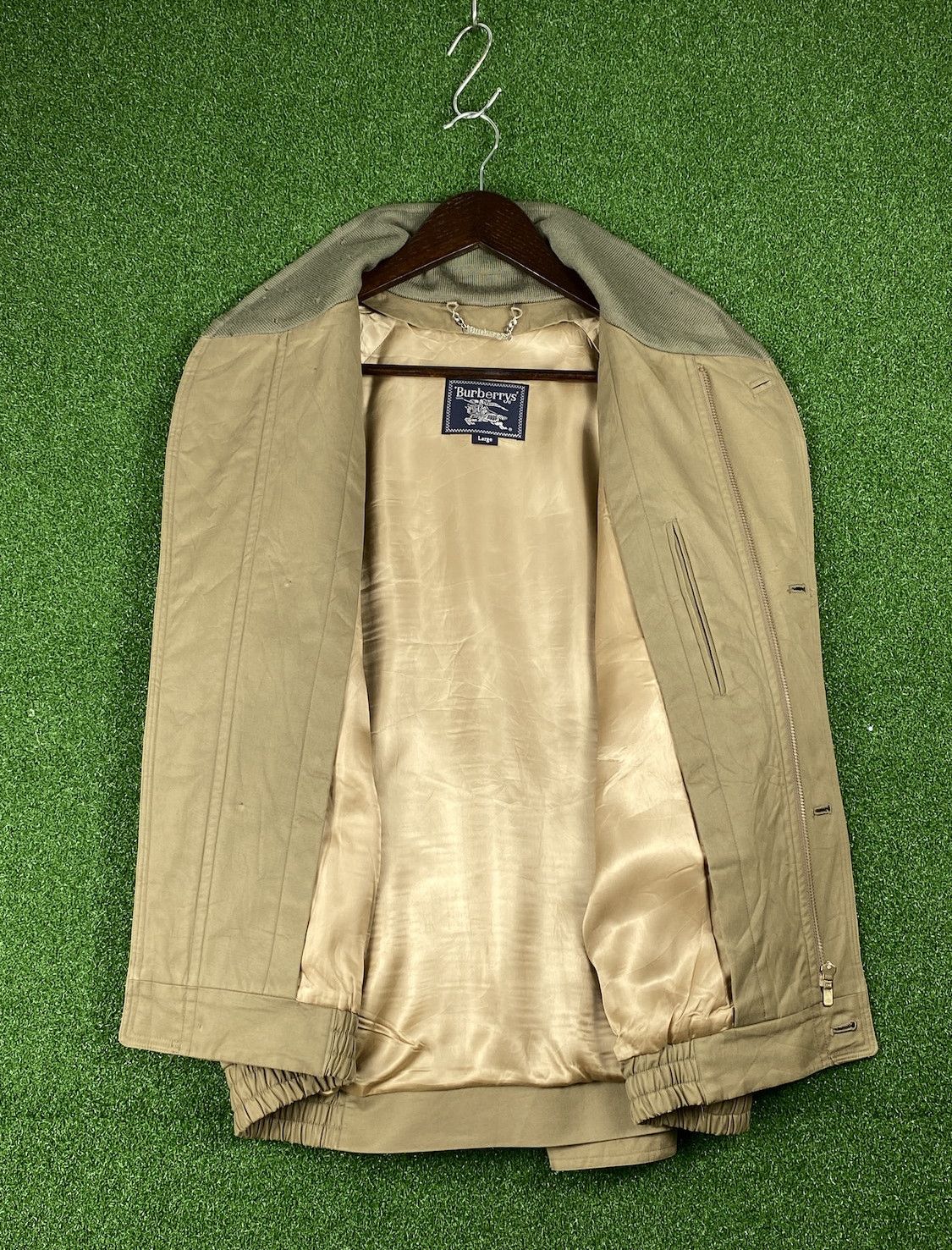 Burberry Vintage Burberry Zip Button Jacket K0001 Size US M / EU 48-50 / 2 - 9 Thumbnail