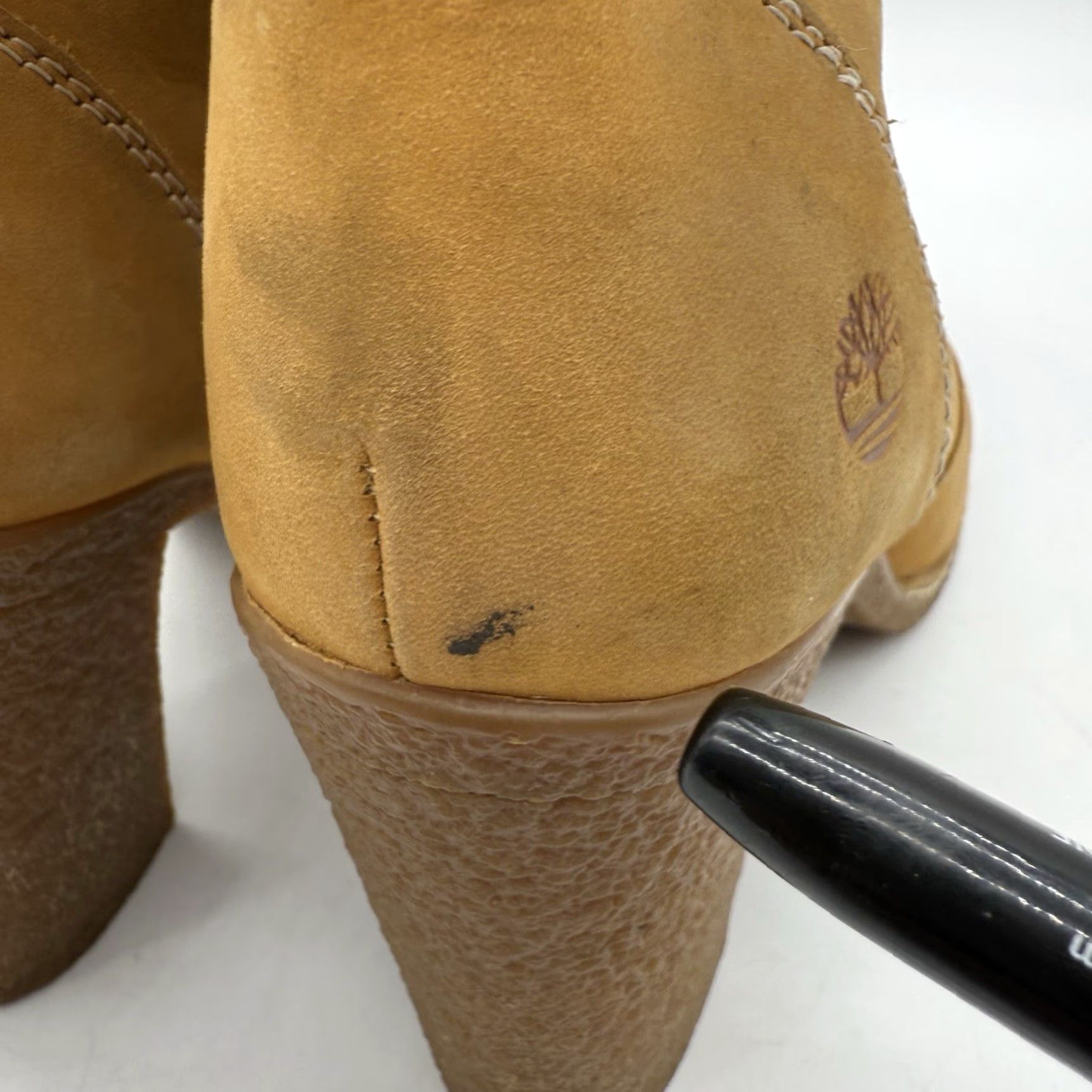 Timberland Timberland Tillston Wheat Nubuck Leather Pumps Boots Lace Up Womens Size 7.5 Size US 8 / IT 38 - 7 Thumbnail