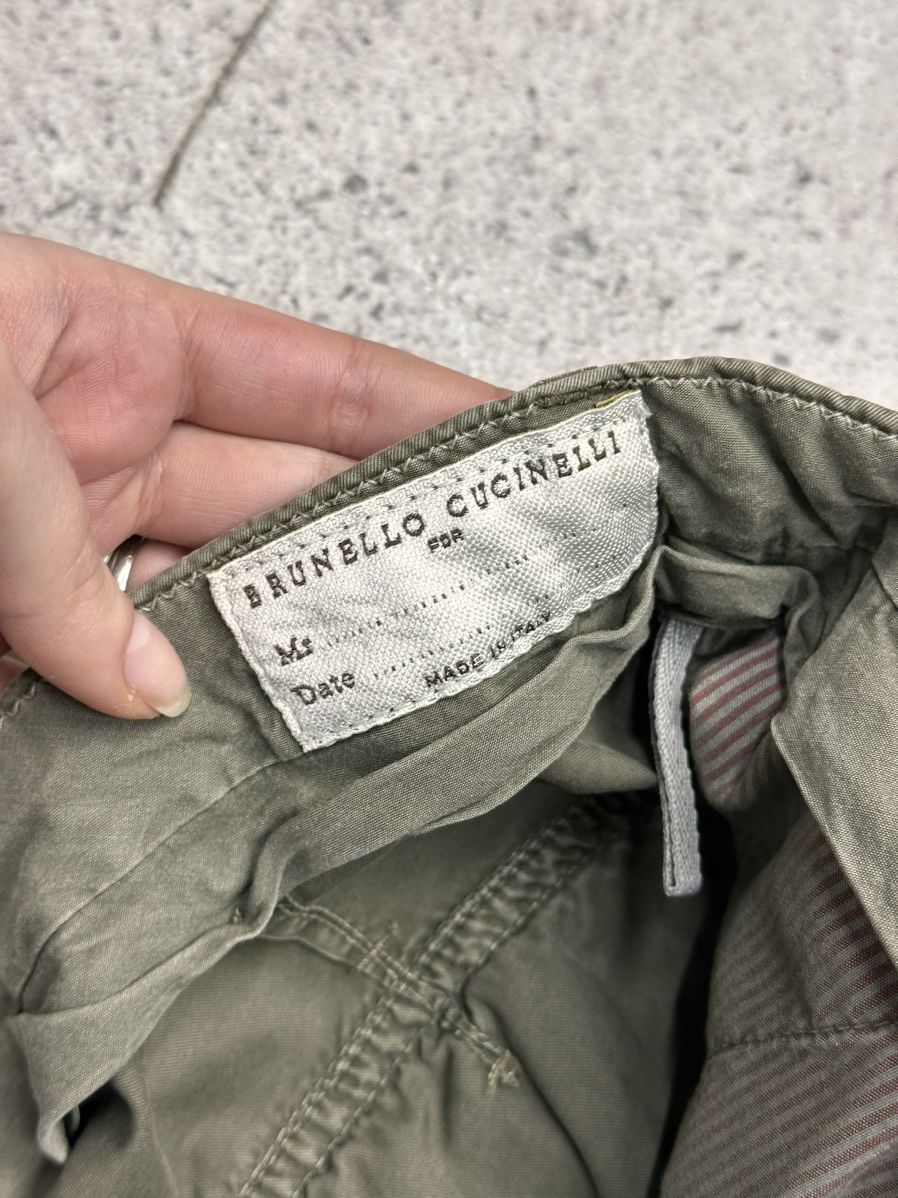 Brunello Cucinelli Brunello Cucinelli Men Leisure Relaxed Cargo Pants Grey XL Size US 34 / EU 50 - 7 Thumbnail