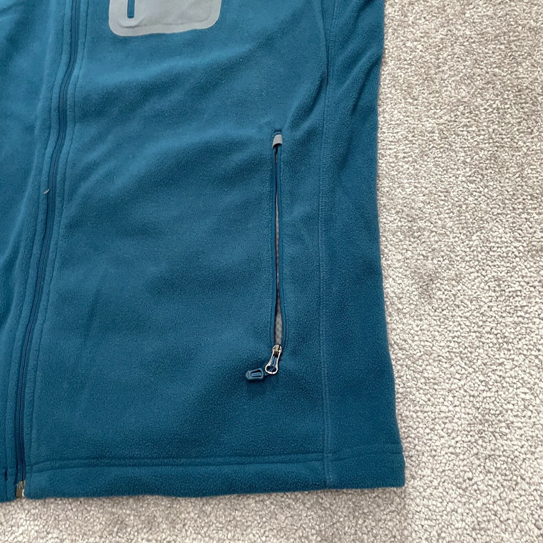 Marmot Marmot Vest Mens XL Blue Full Zip Pockets Outdoor Hiking Polartec Approach Fleece Jacket Size US XL / EU 56 / 4 - 6 Thumbnail
