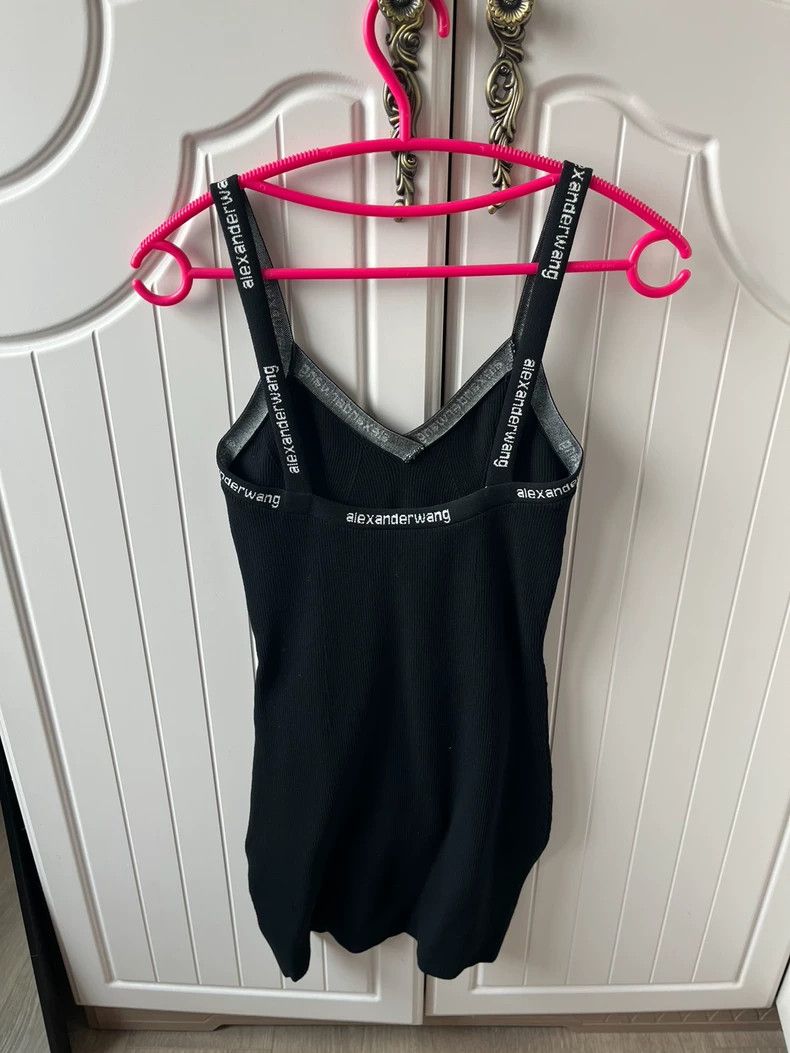 Alexander Wang Alexander Wang Black Knit Slip Dress Size M / US 6-8 / IT 42-44 - 1 Thumbnail