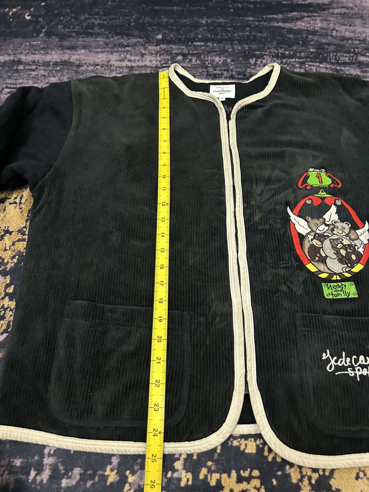 Jean Charles De Castelbajac Jean Charles De Castelbajac Family Liff Corduroy Jacket Size US L / EU 52-54 / 3 - 18 Thumbnail