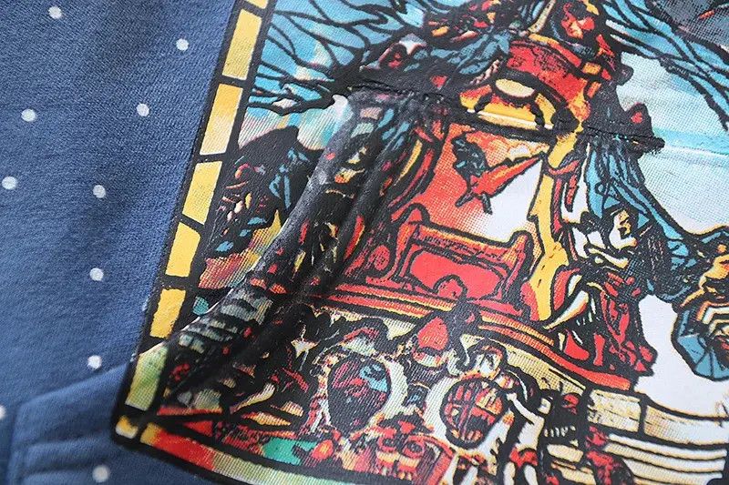 Designer Graffiti Dyed Print Plush Flannel Hoodies Size US XXL / EU 58 / 5 - 4 Thumbnail