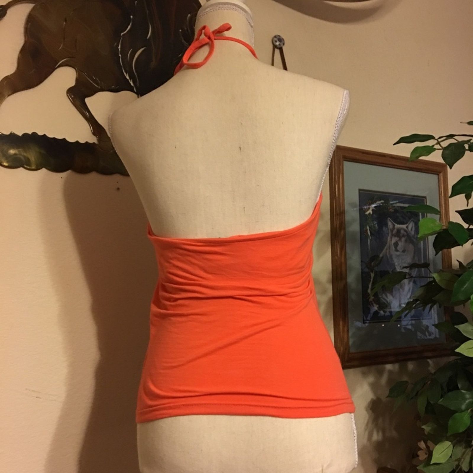 Other Moda international Coral w/shell detail halter top Size S / US 4 / IT 40 - 3 Thumbnail